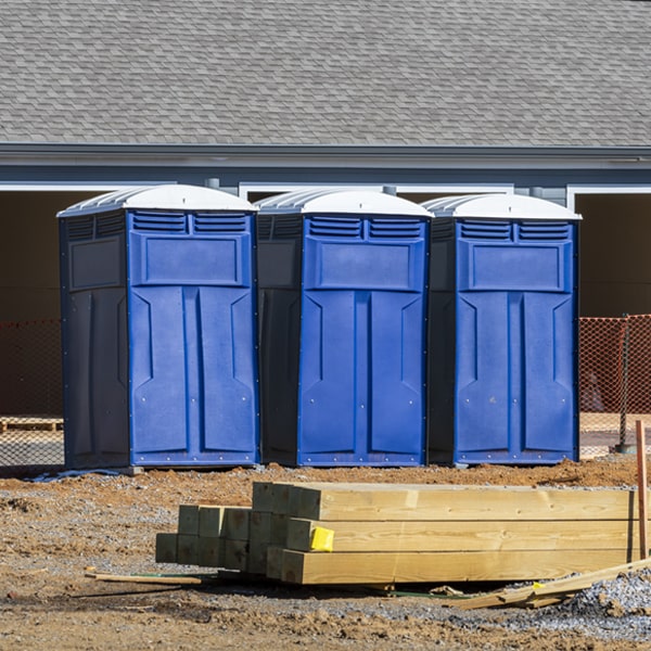 are there any restrictions on where i can place the porta potties during my rental period in Weyauwega Wisconsin